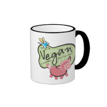 Cute Vegan Message Mug