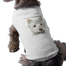 Cute Westie Dog Dog Clothes