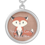 Cute Woodland Fox Necklace