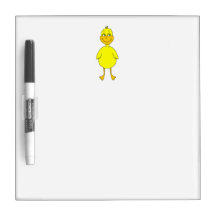 Cute Yellow Duck. Dry-Erase Board
