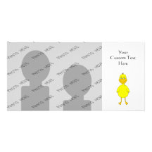 Cute Yellow Duck. Photo Cards