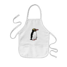 Cute Yellow-eyed Penguin Apron