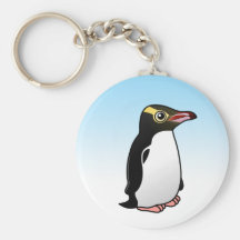 Cute Yellow-eyed Penguin Key Chain