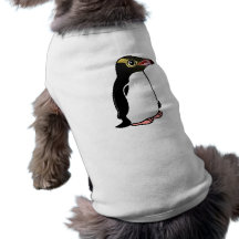 Cute Yellow-eyed Penguin Pet Tee Shirt