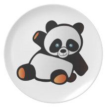 Cutest Panda ever Party Plate