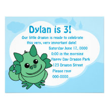 Cutie Dragon Custom Invite