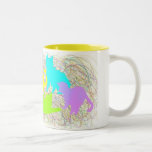 Cutout Cats mug