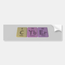 Cyber-C-Yb-Er-Carbon-Ytterbium-Erbium.png Bumper Sticker