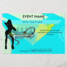 Cyber Goth Party Flyer