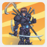 Cyber Ninja Sticker