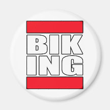 cycling bike rider biking fridge magnets