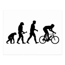 Cycling Evolution Postcards