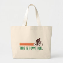 Cycling (male) tote bag