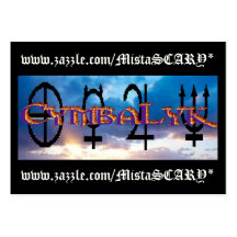 CymbaLyk Sunset Logo Business Cards