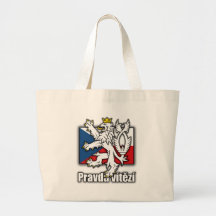 Czech Lion Coat of Arms Flag Bags