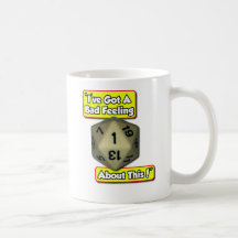 d20 Bad Feeling Mug