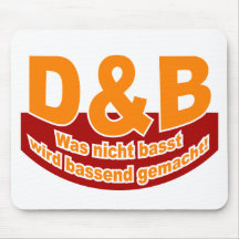 D&B Logo_3 v2 Mouse Pads