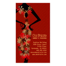 Da Shizzle2 Fashion Business Card