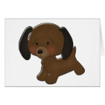 Dachshund Cartoon Cards
