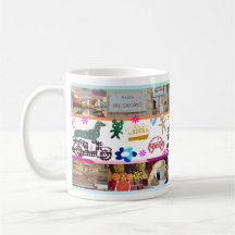 Dachshund Coffee Mug | Italia Dachshund Mug