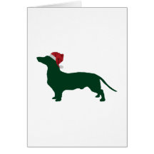 Dachshund Greeting Card