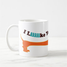 Dachshund - I Liiiiike You Mug