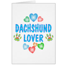 DACHSHUND LOVER CARDS