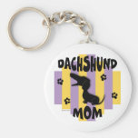 Dachshund Mum Keychain