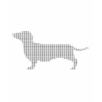 Dachshund Silhouette From Many T-shirt