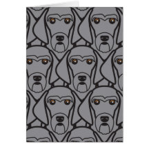 Dachshunds Card