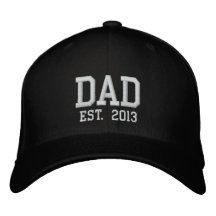 Dad Establish Embroidered Baseball Caps