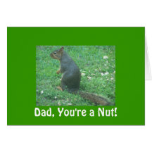 Dad, You're a Nut! Cards