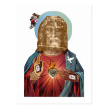 Dada Religious Figure (Benediction Dada) Postcards