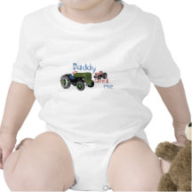 Daddy and Me Girl Tractors Tee Shirts