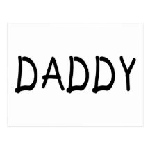 Daddy Postcard
