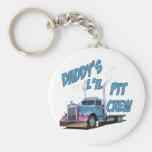 Daddy's L'il Pit Crew Keychain