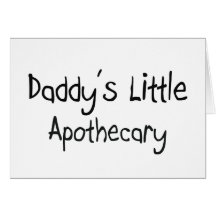Daddy's Little Apothecary Cards