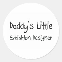 Daddy's Little Exhibition Designer Stickers