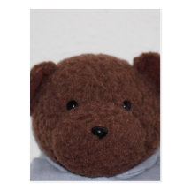 Daddys Teddy Bear Postcard