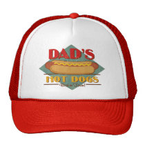 Dad's Hot Dogs hats