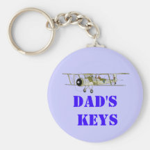 Dad's Keys Key Chains