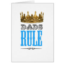 Dads RULE - Father´s Day Felicitaciones