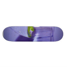 Daffodil In The Glass Art Photo Skateboard