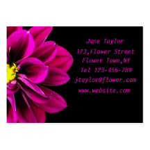 Dahlia Business Card Template