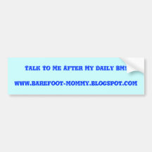 Daily BM Bumper Stickers