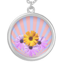 Daisies for you necklace pendent