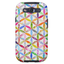 Daisy a Day Quilt Galaxy S3 Case