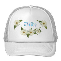 Daisy Cluster Bride's Cap Trucker Hat