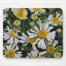 'Daisy Mums' Mouse Pad