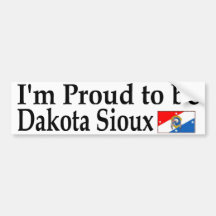 dakota bumper sticker